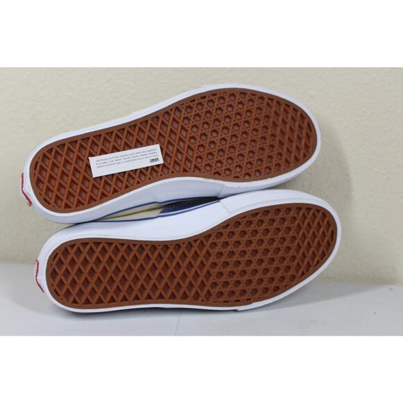 Vans Authentic Pro Stv Navy / Classic White Mens 8.5 NEW - Picture 6 of 7